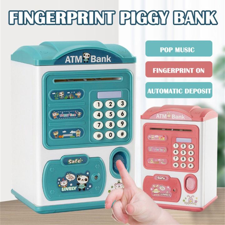 Playrium Kids ATM Savings Machine β Electronic Money Bank for Boys & Girls