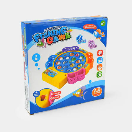 Musical Fishing Game Toy for Kids β 4 Player Indoor Fishing Set with Sounds