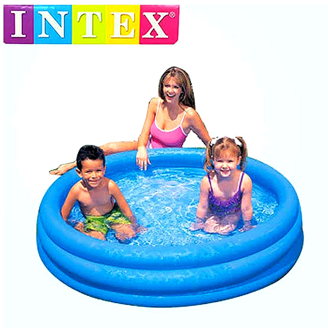 Intex Inflatable Swimming Pool for Kids & Family | Outdoor Water Play Pool – 2ft to 6ft