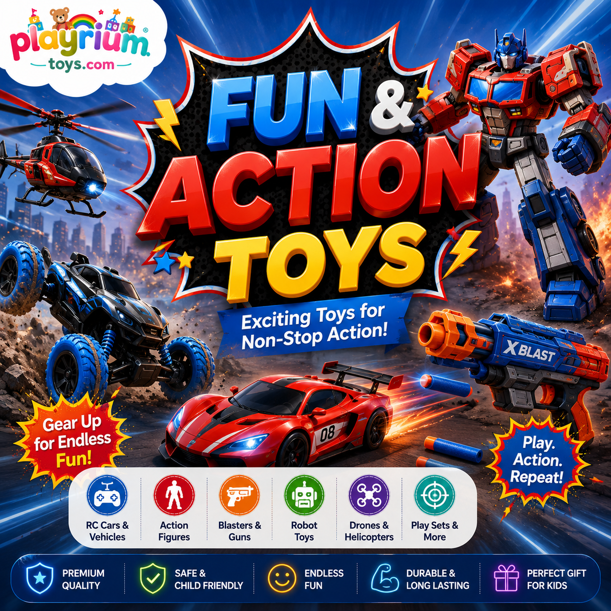 Fun & Action Toys