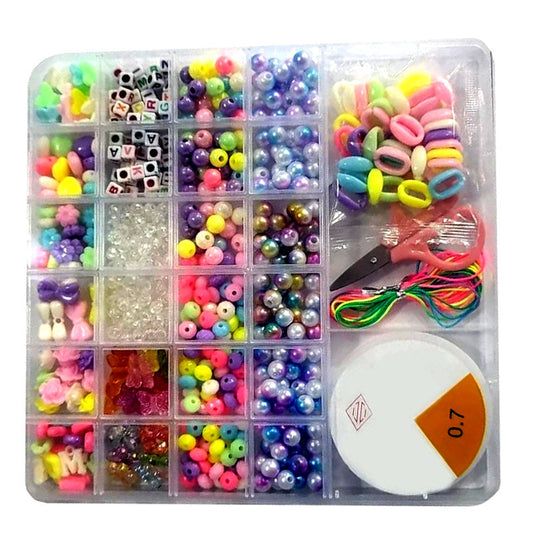 Playrium DIY Beads Kit – Creative Jewelry Making Set for Girls
