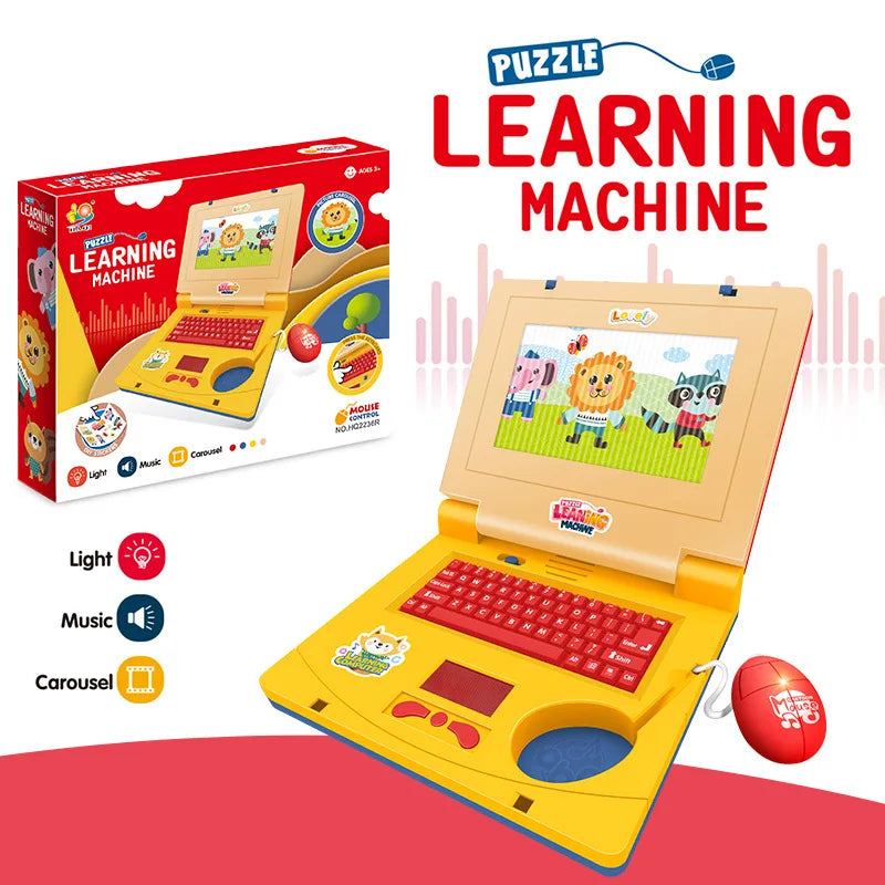 Kids Laptop Toy – Interactive Fun Laptop with Lights, Sounds & Animations