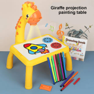 Giraffe Projector & Drawing Board for Kids – Smart Projection Drawing Desk