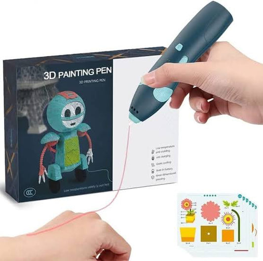 3D Drawing Pen for Kids – Safe No-Heat 3D Doodle Pen for Creative Kids