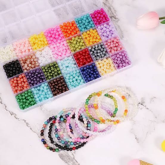 Playrium DIY Beads Kit – Creative Jewelry Making Set for Girls