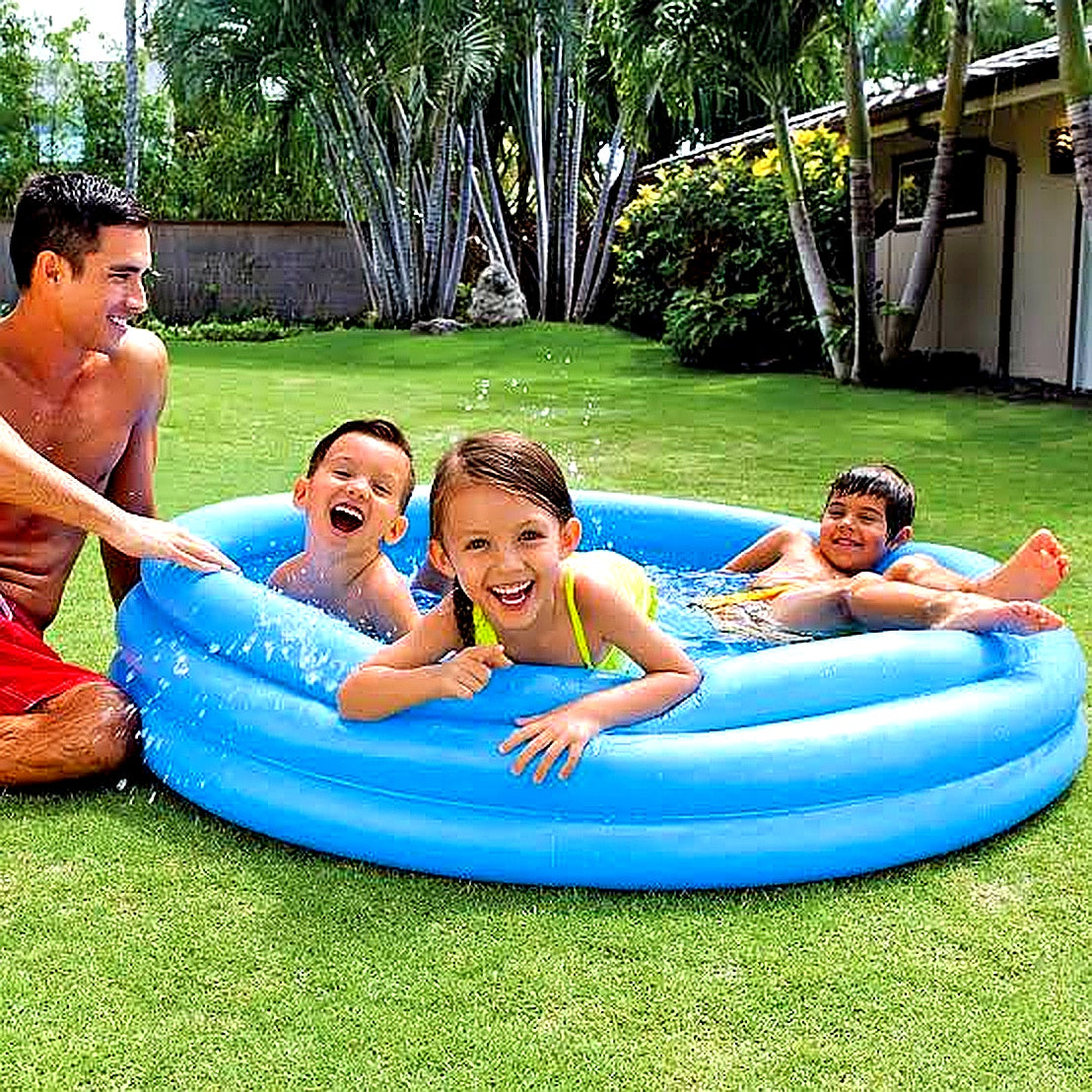 Intex Inflatable Swimming Pool for Kids & Family | Outdoor Water Play Pool – 2ft to 6ft