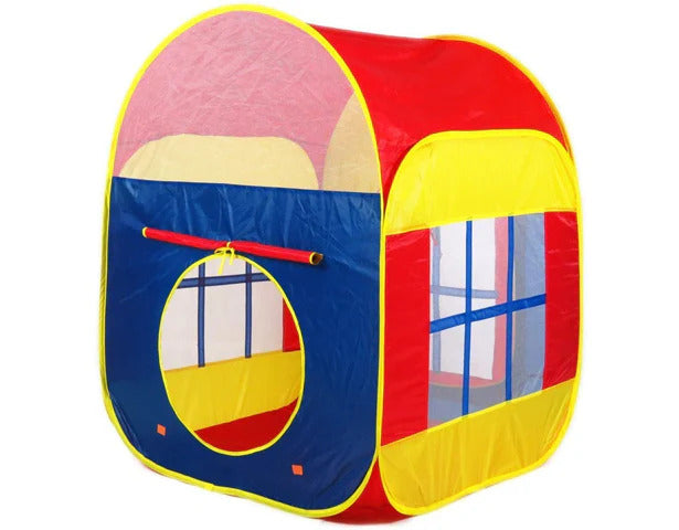 Kids play tent house front view – portable children playhouse 4.5x4.5 ft indoor outdoor Pakistan